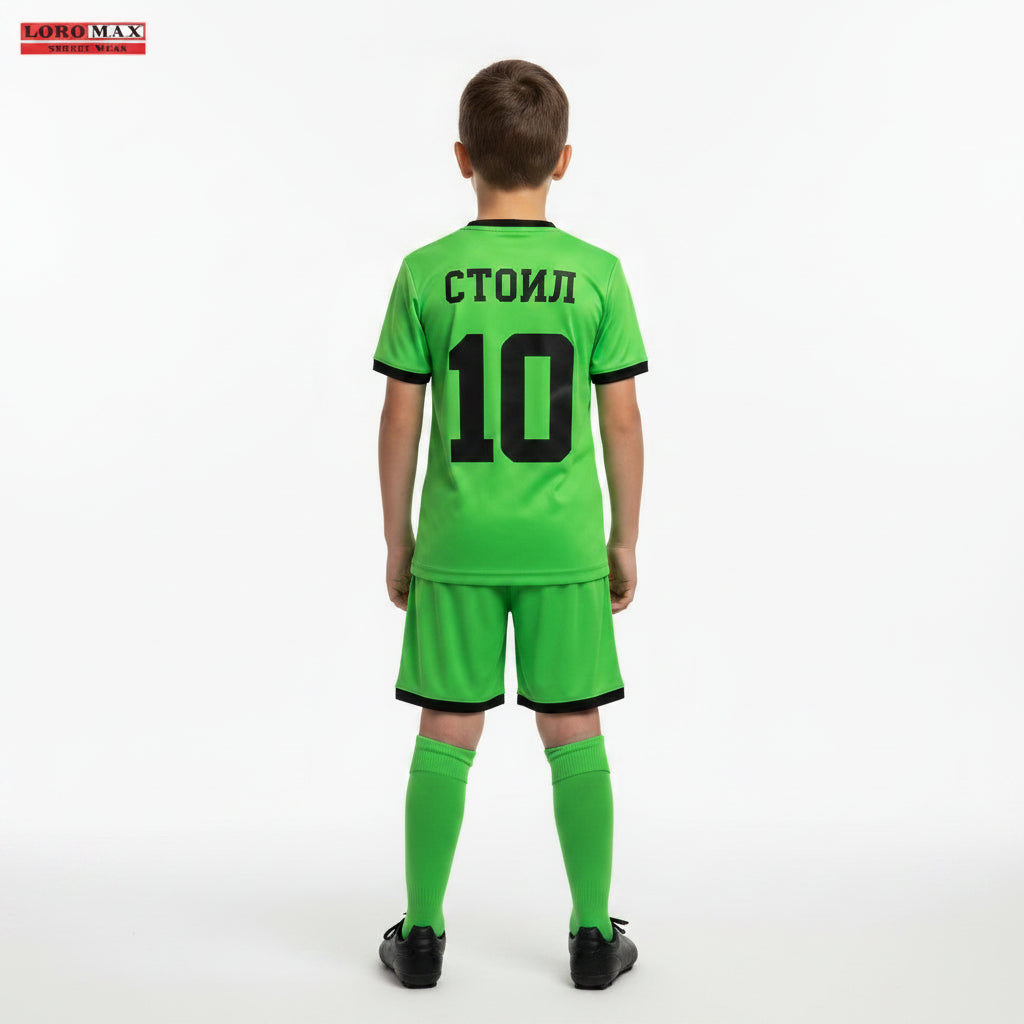 Detski futbolen ekip Green back