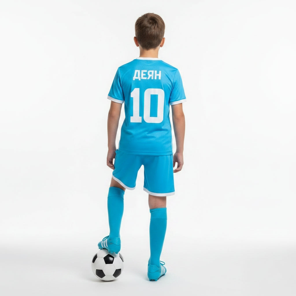 Futbolen ekip Sineva front back