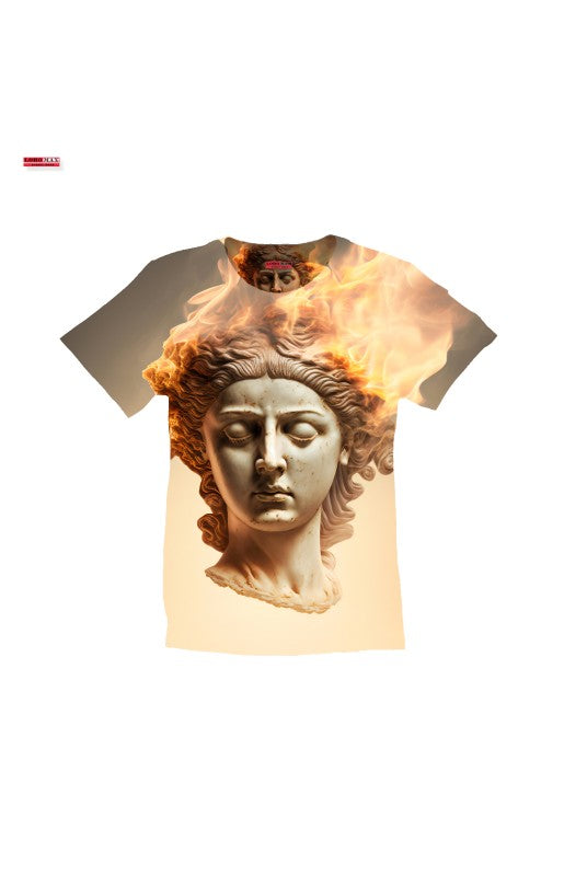 Women's T-shirt Goddess Fire