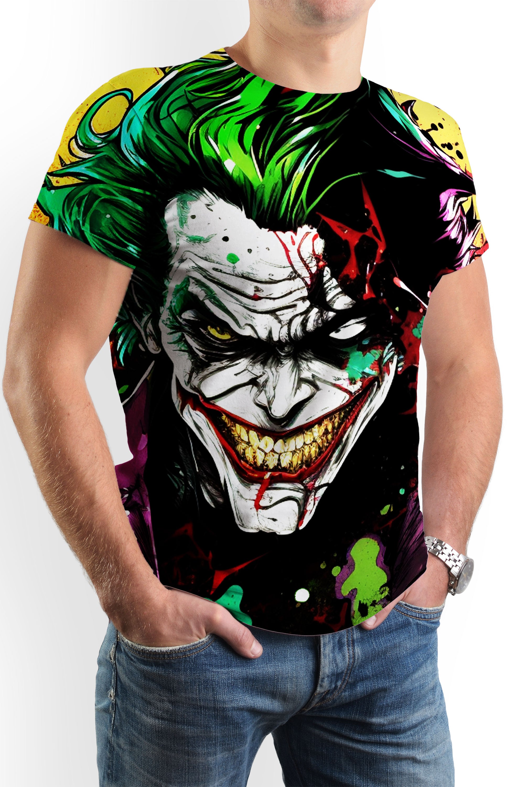 Men's T-shirt Joker Smile