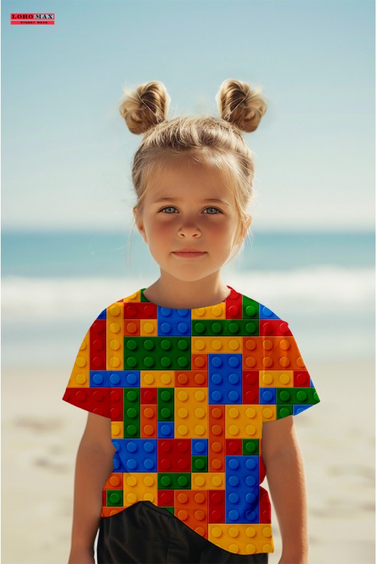Детска тениска за момиче Lego