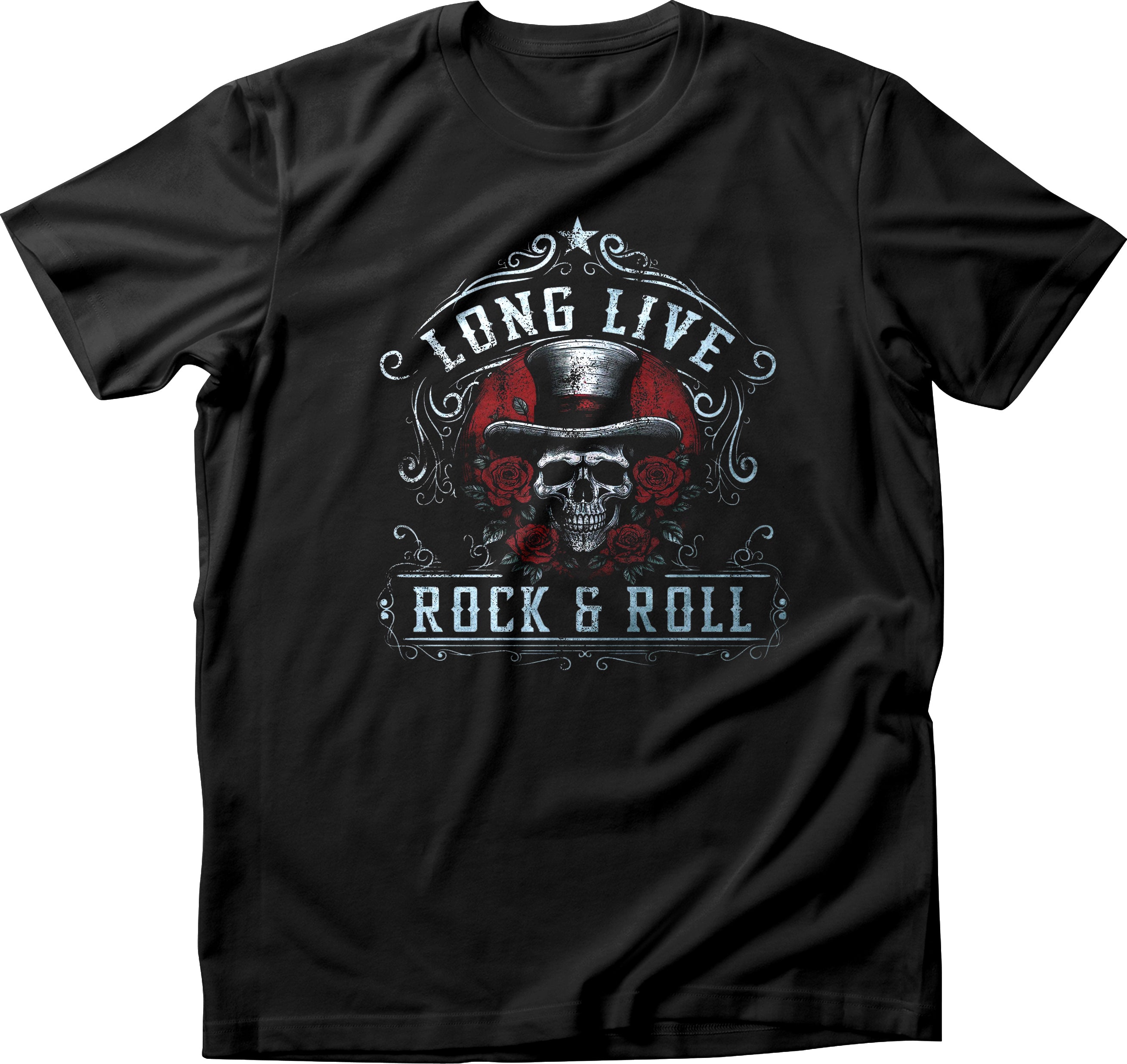 Мъжка тениска Rock&Roll | Уникални продукти | loromax.com