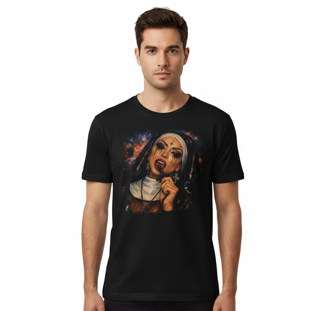 Мъжка тениска The Nun | Уникални продукти | loromax.com
