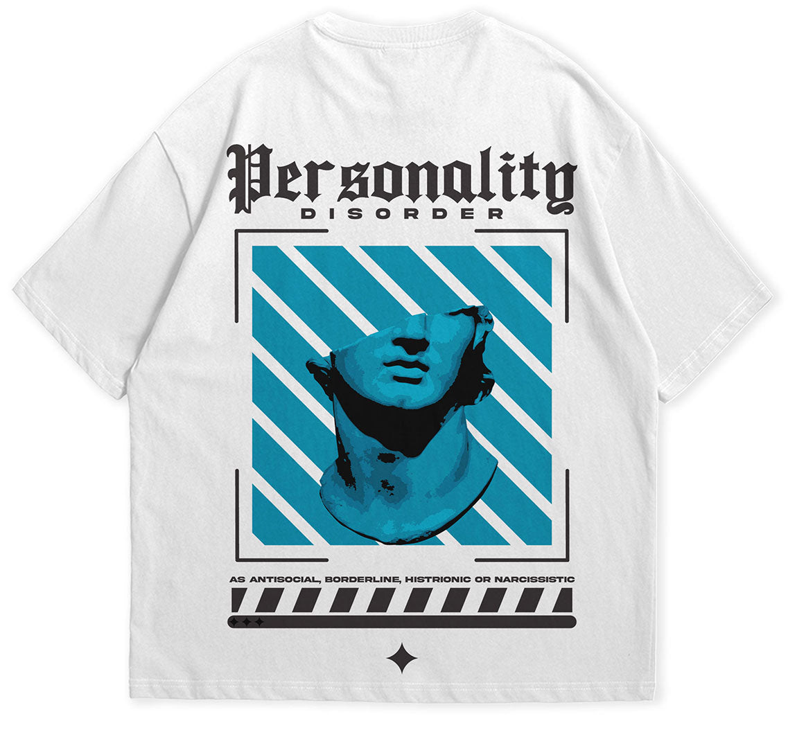 Oversize Мъжка тениска Personality Disorder