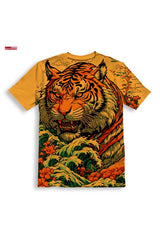 Детска тениска за момиче Tiger Wave