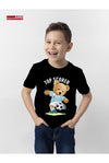 Детска тениска за момче Top scorer black