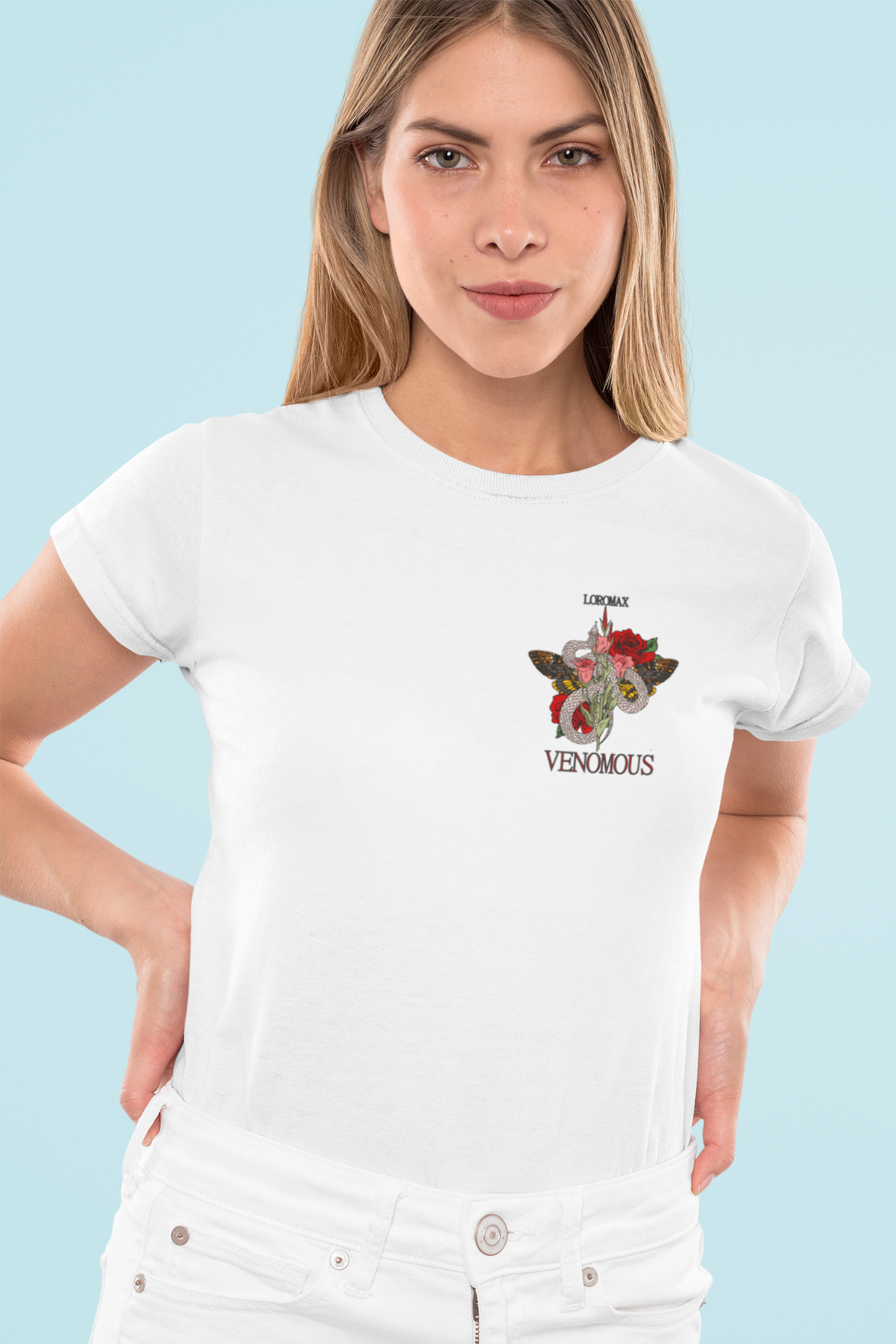 Дамска тениска oversize VENOMOUS