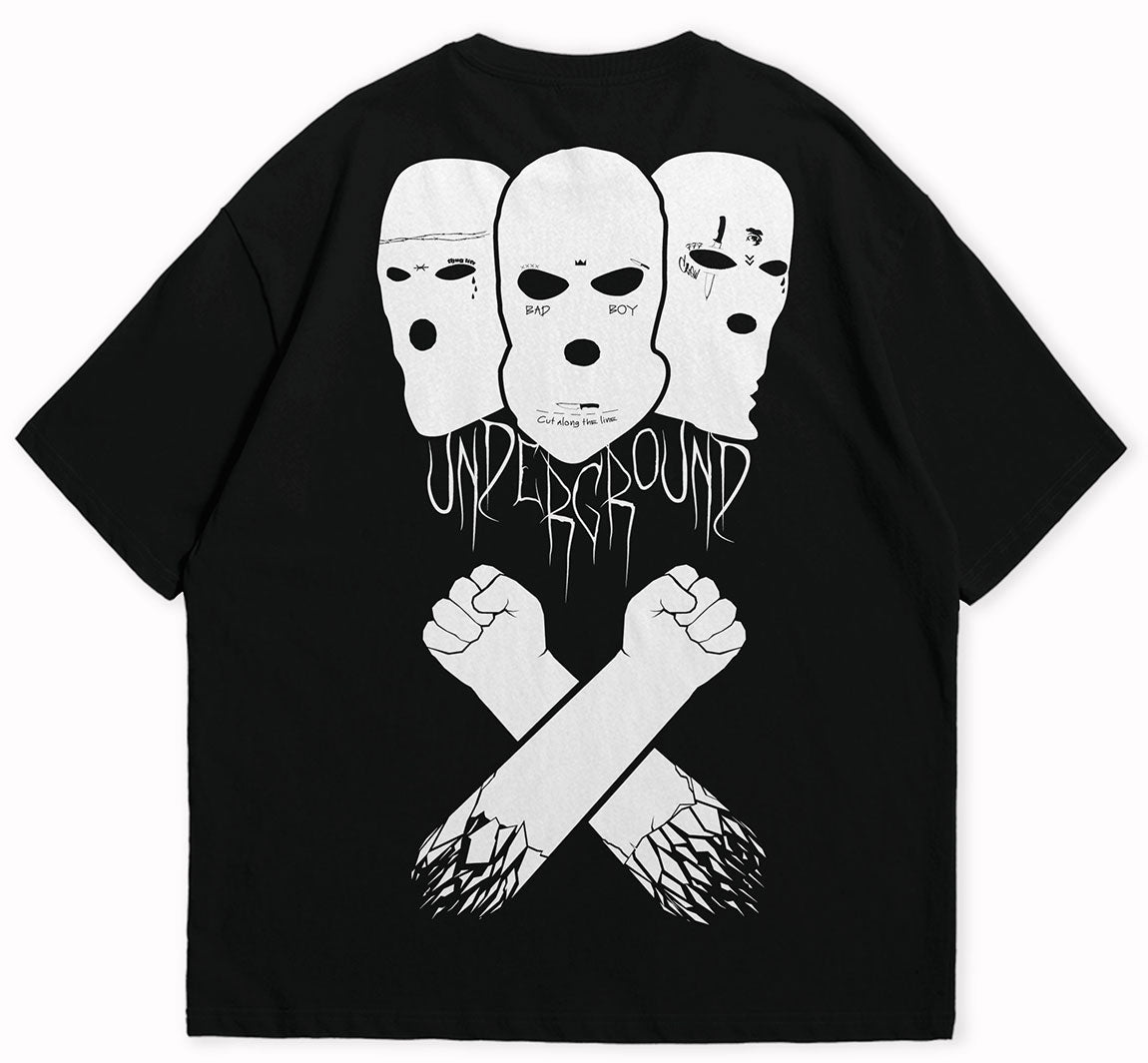 Oversize Мъжка тениска UNDERGROUND