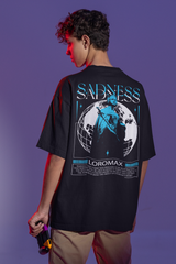 Oversize Мъжка тениска SADNESS