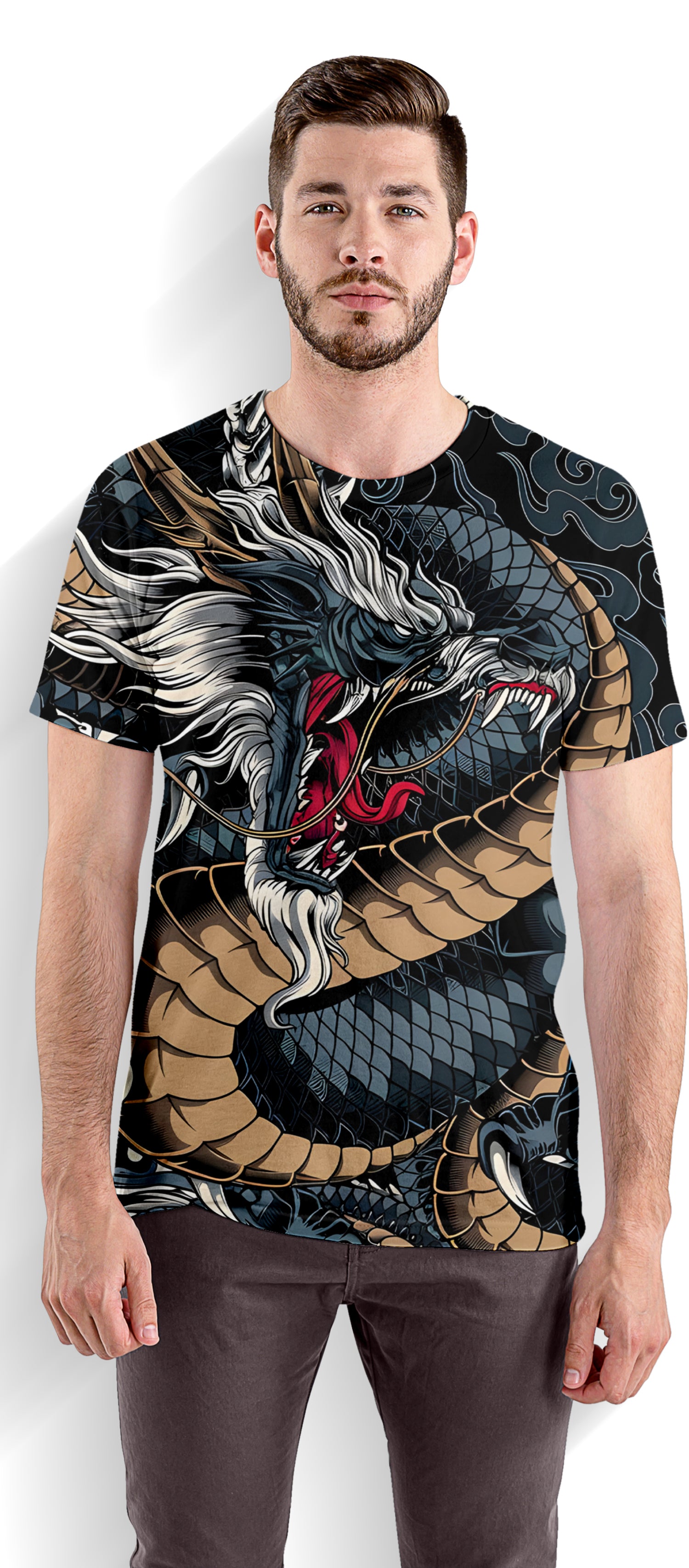 Мъжка тениска Black Dragon