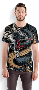 Мъжка тениска Black Dragon