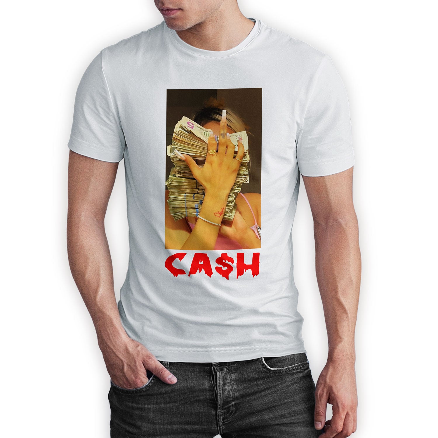 Мъжка тениска Cash