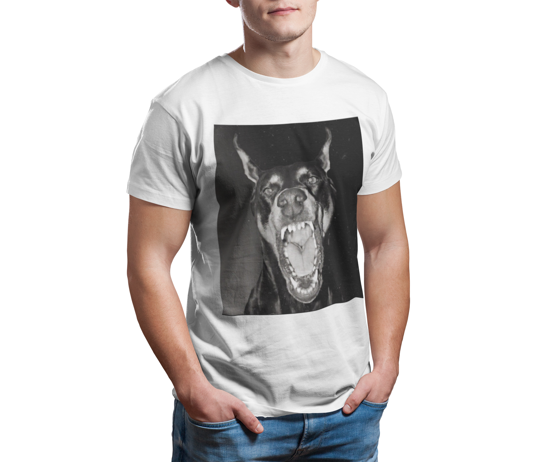 Мъжка тениска DOBERMAN