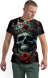 Мъжка тениска Skull Crown