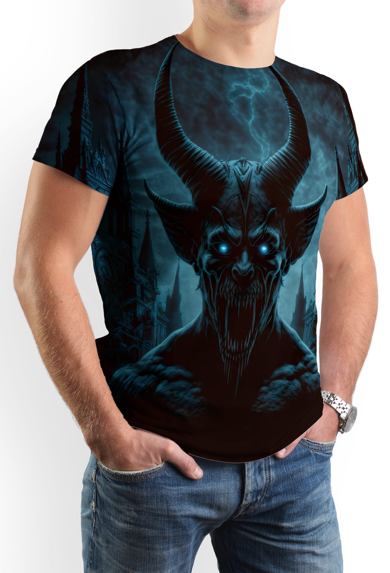 Men's T-shirt Demon