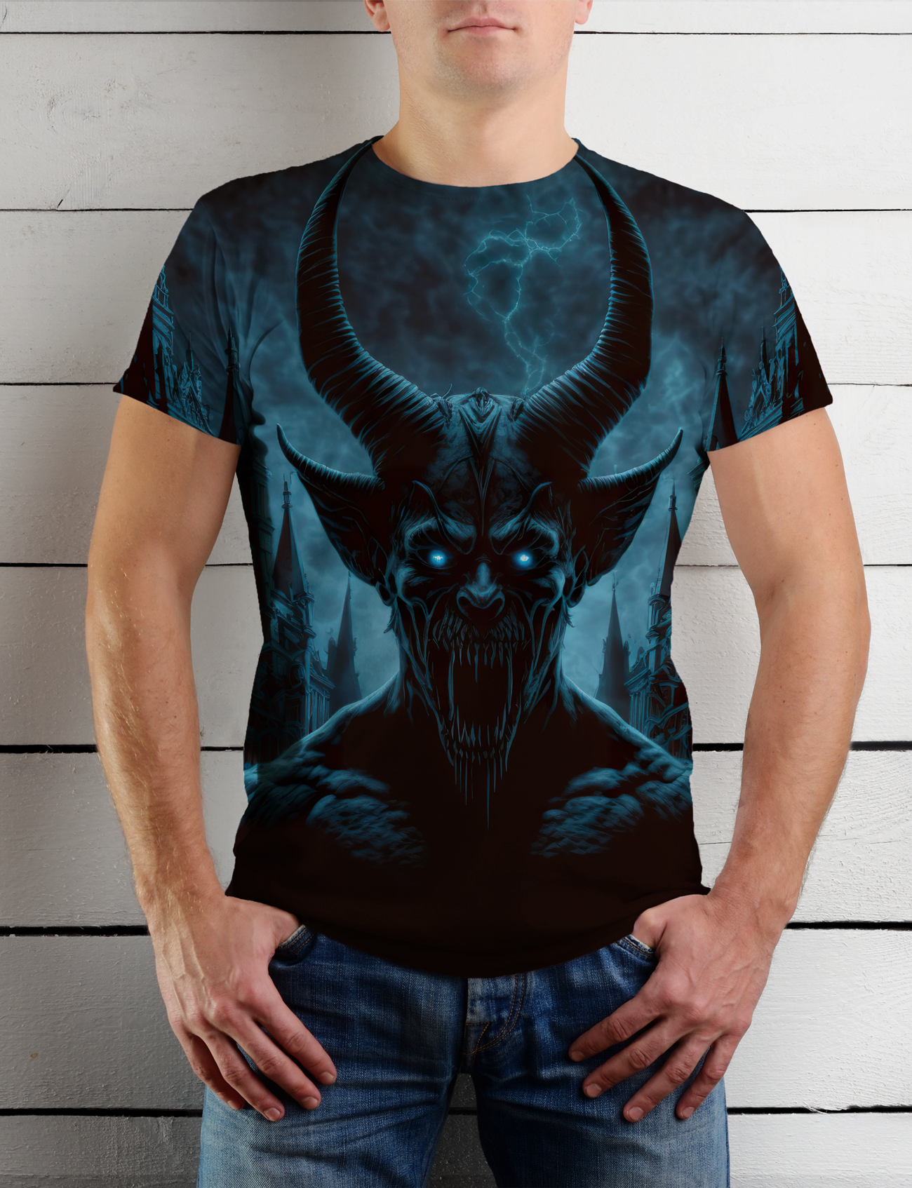 Men's T-shirt Demon