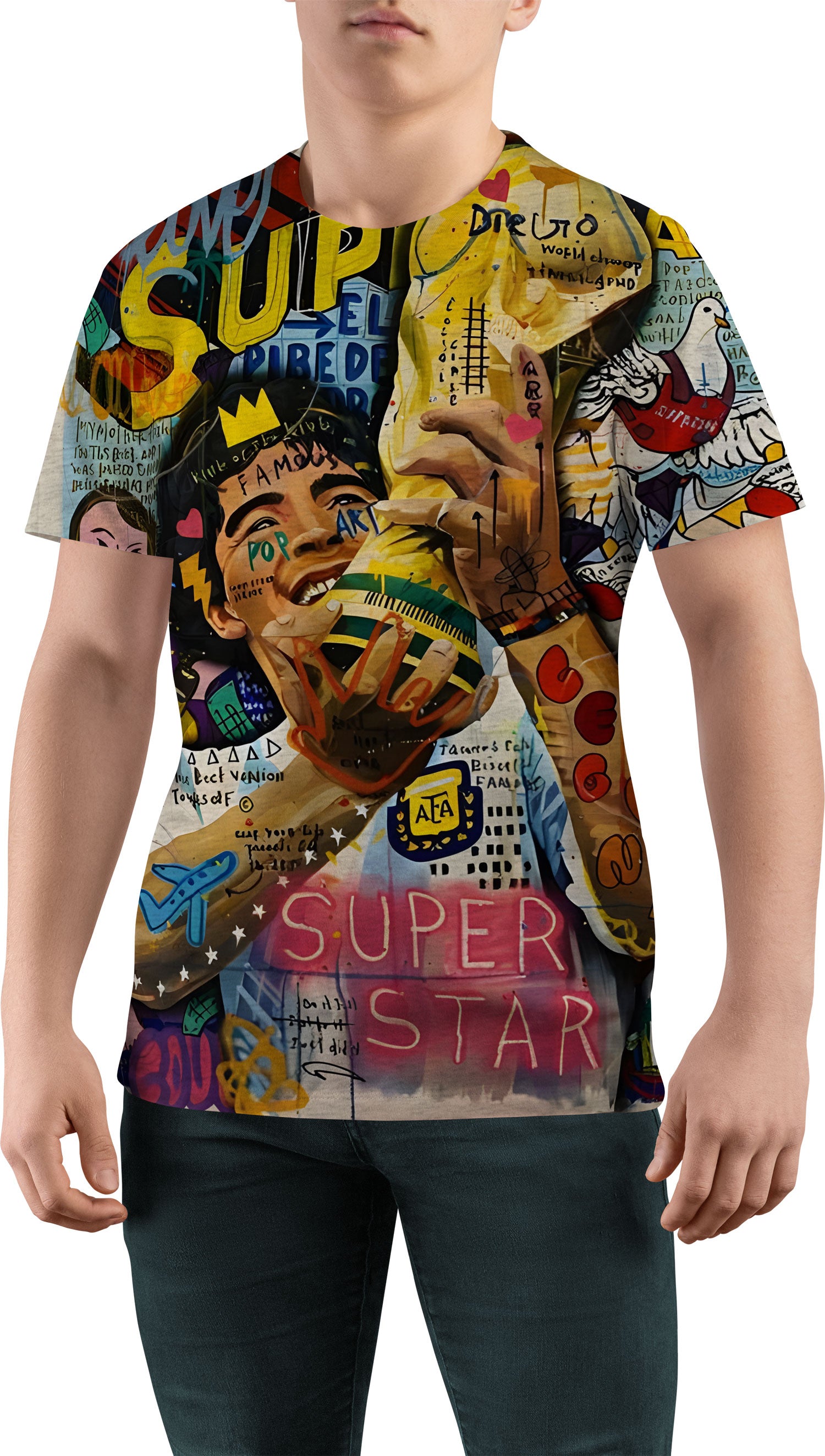 Мъжка тениска MARADONA