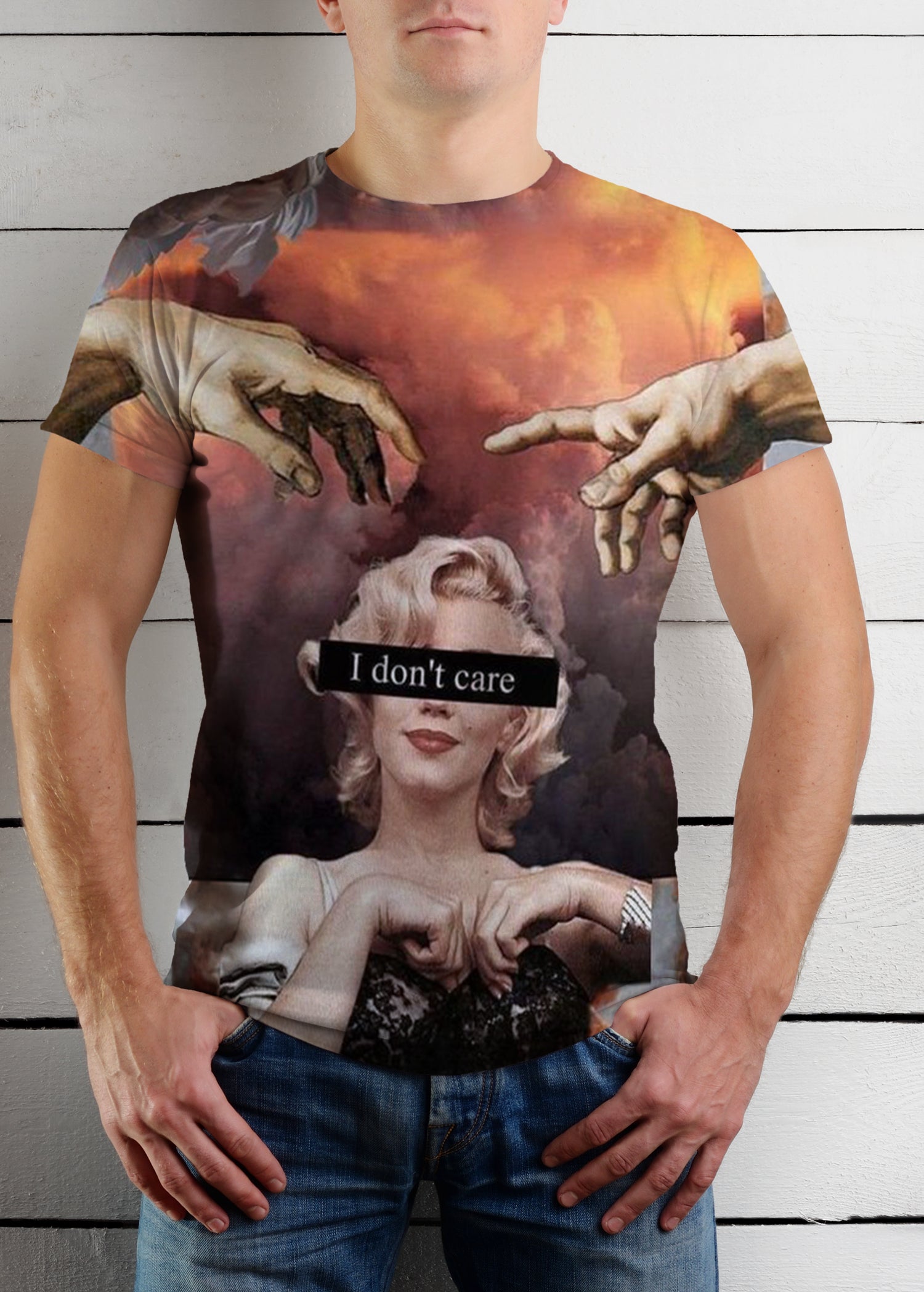 Мъжка тениска Dont Care