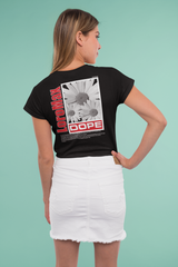 Дамска тениска oversize DOPE