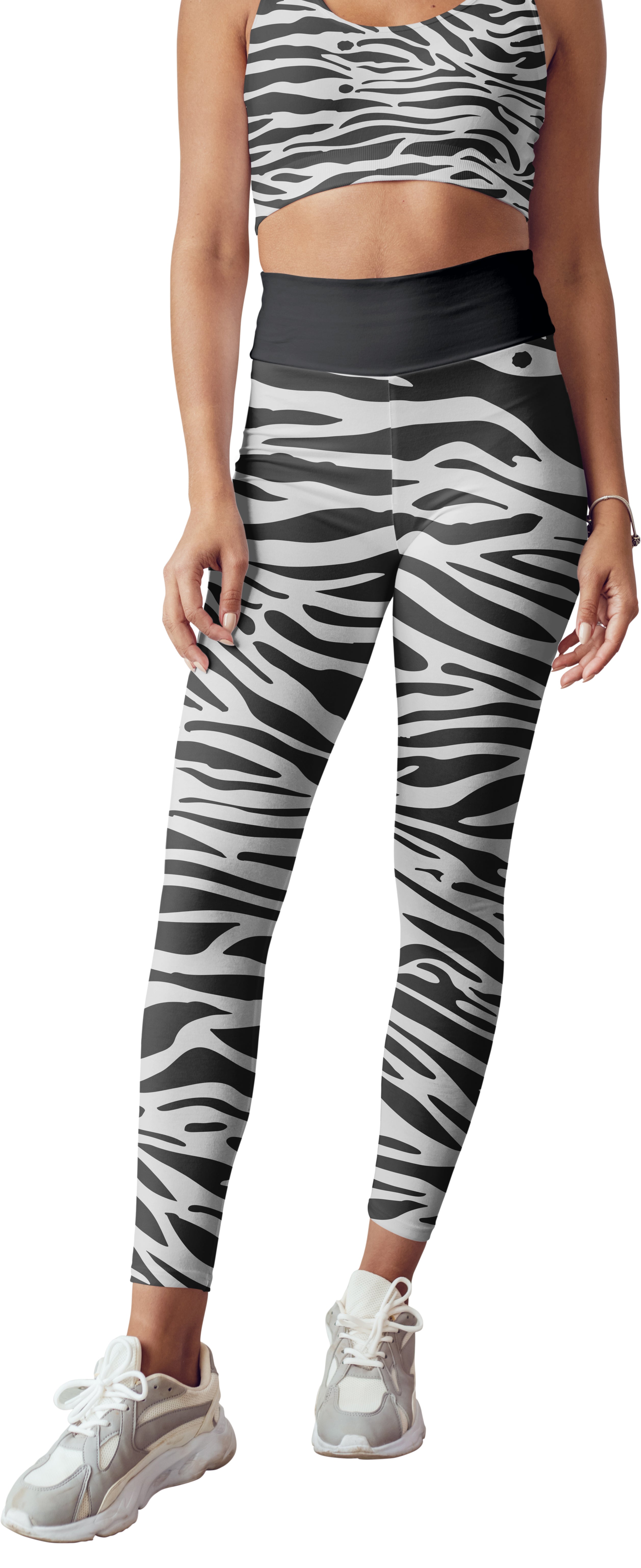 Клин и топ Zebra