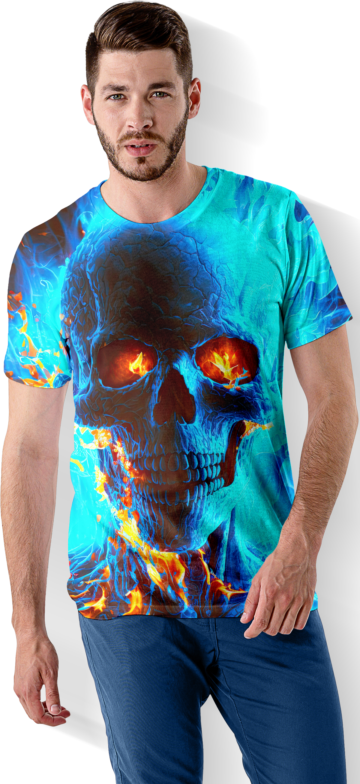 Мъжка тениска Ice Skull
