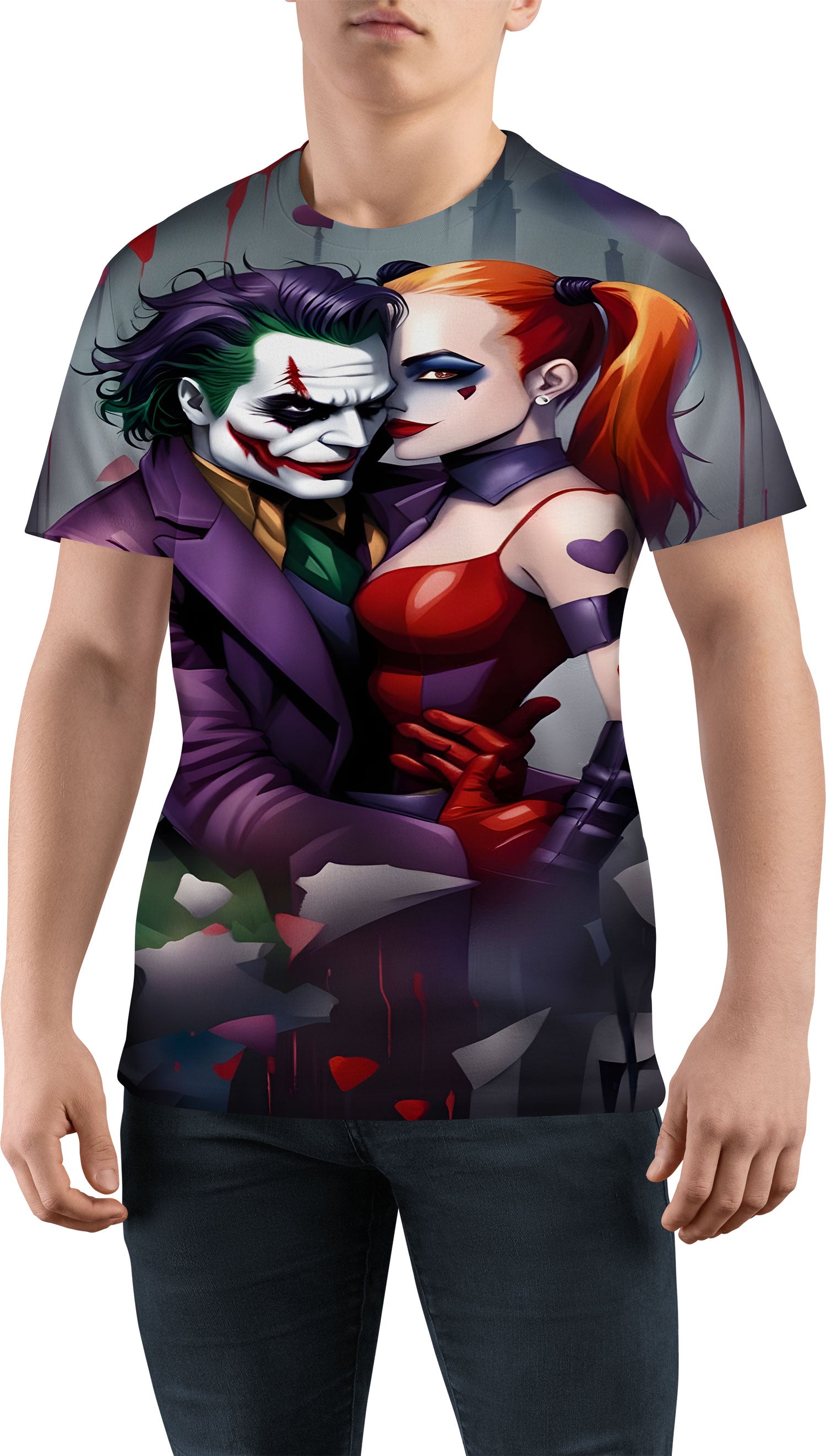Мъжка тениска Joker Love