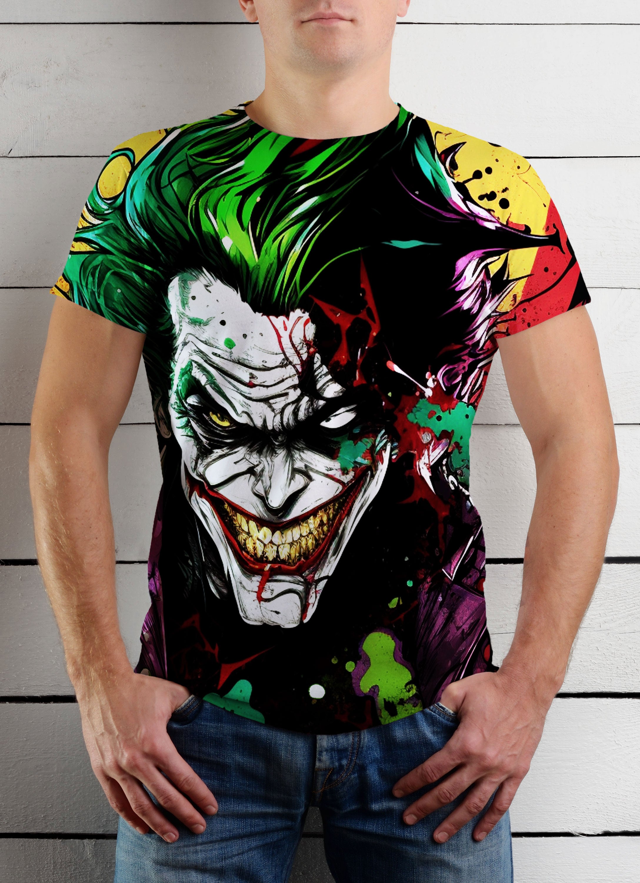 Men's T-shirt Joker Smile