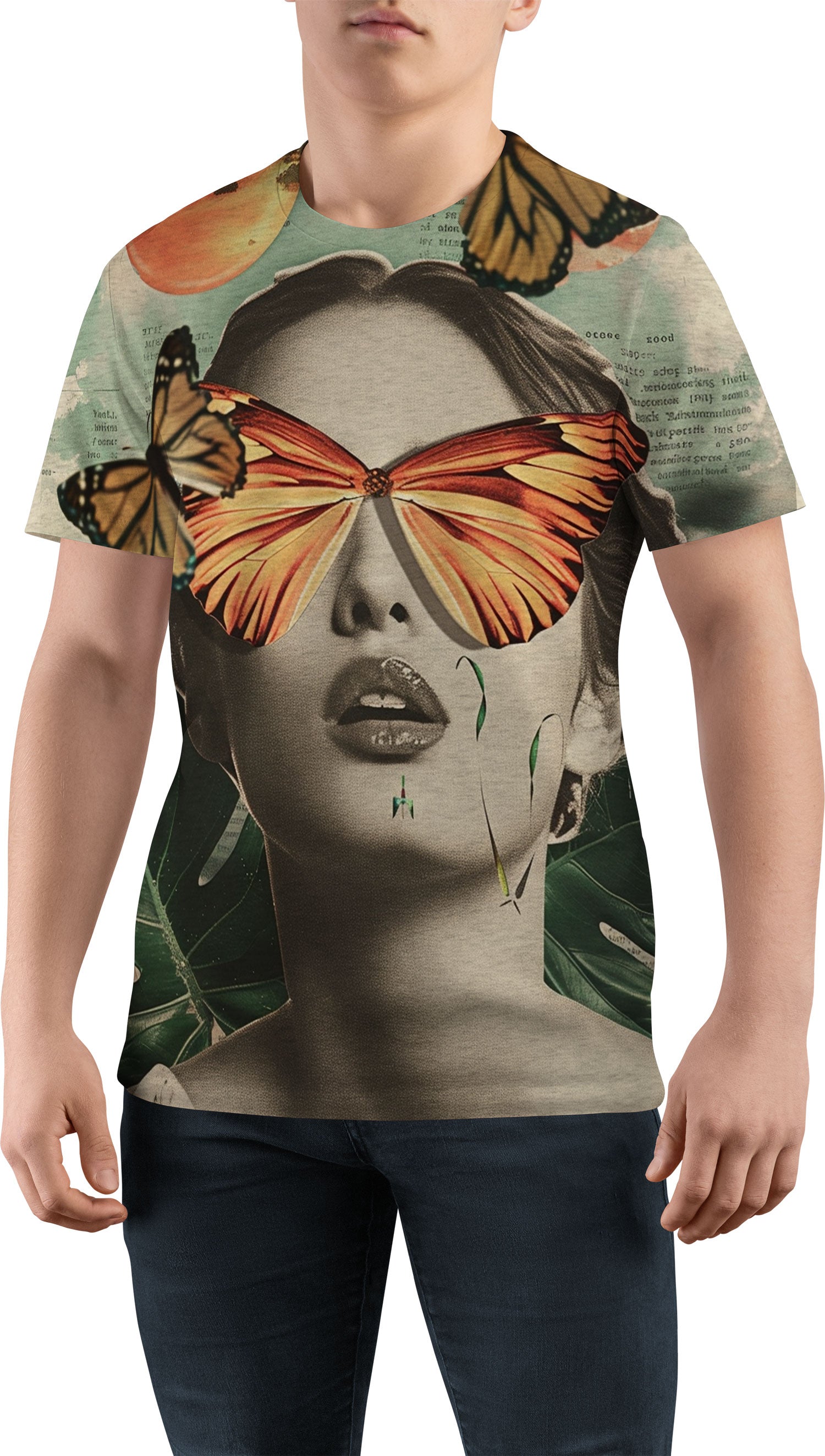 Мъжка тениска Butterfly