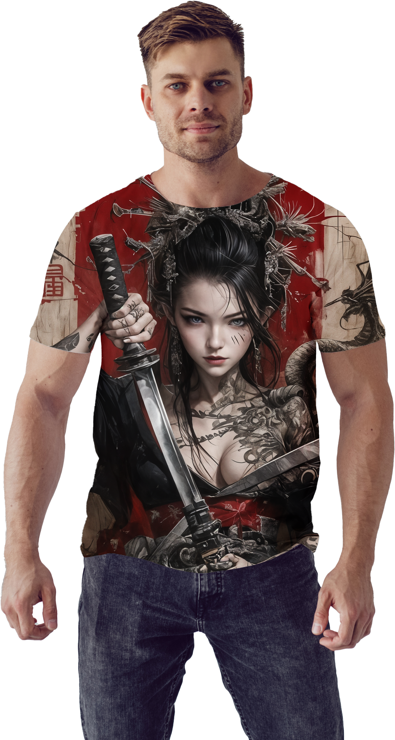 Мъжка тенискаKatana | Уникални тениски | loromax.com