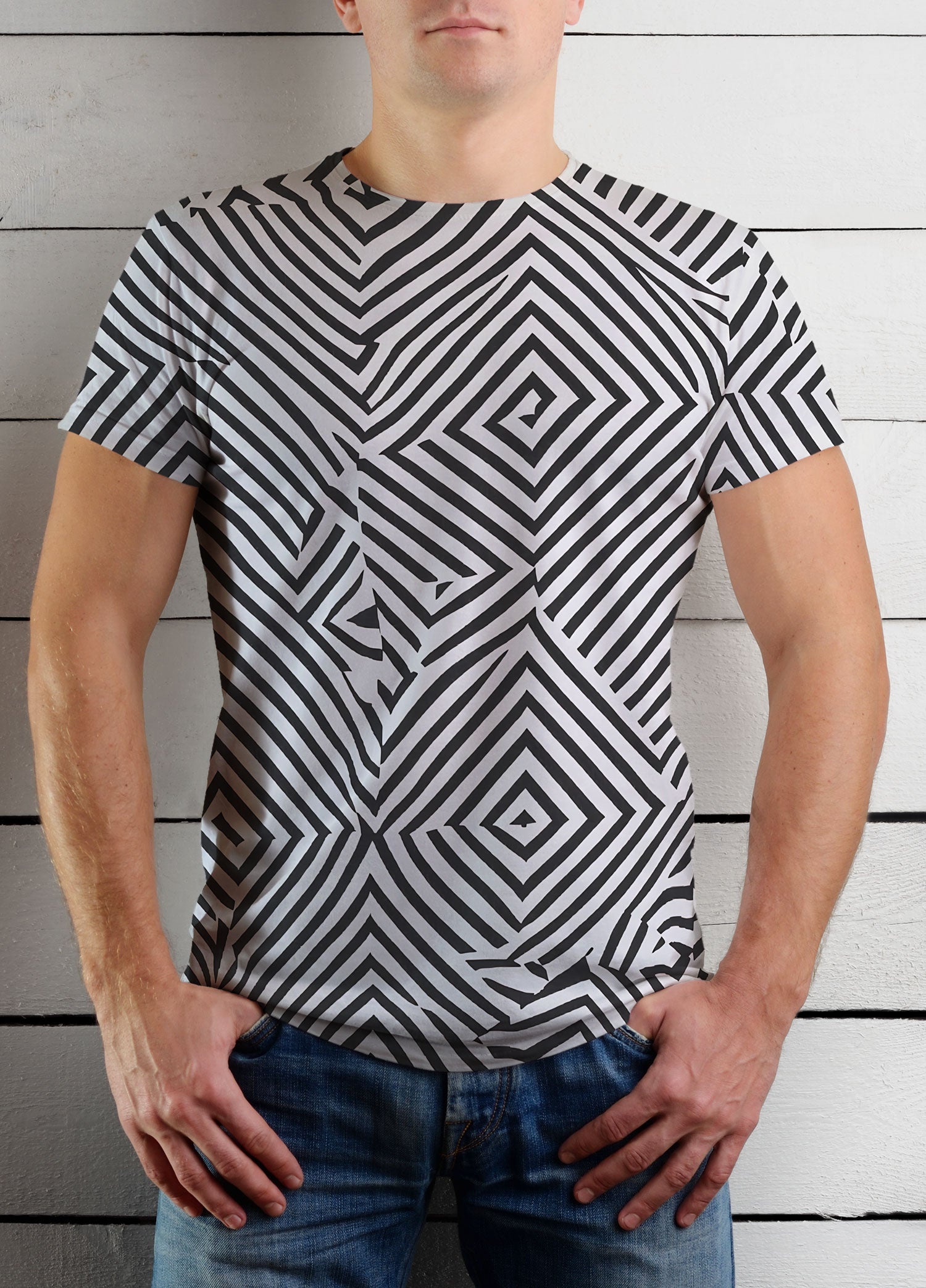 Мъжка тениска Patterns