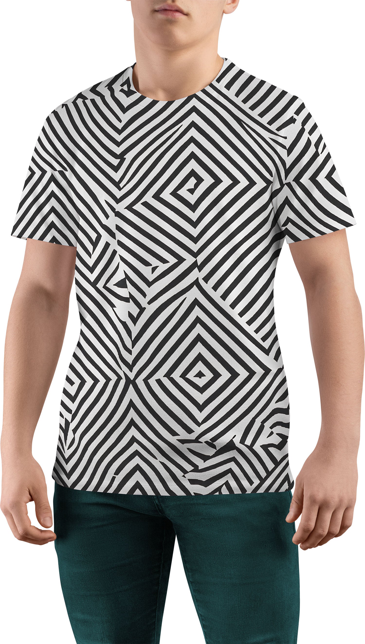 Мъжка тениска Patterns