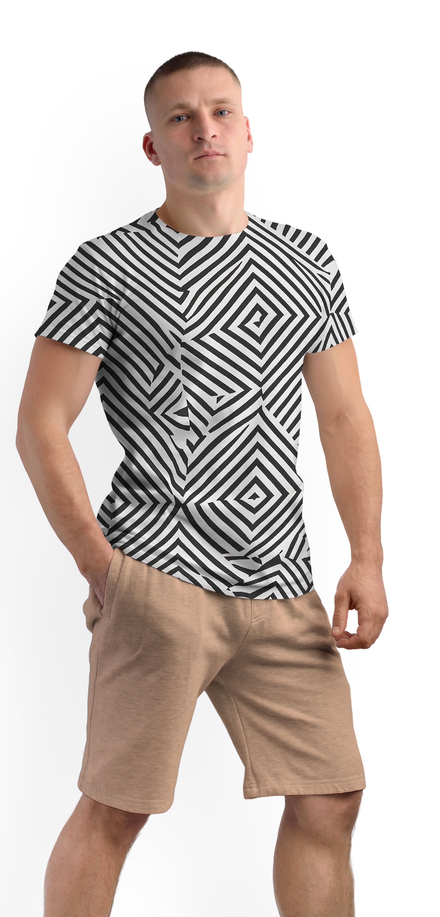 Мъжка тениска Patterns