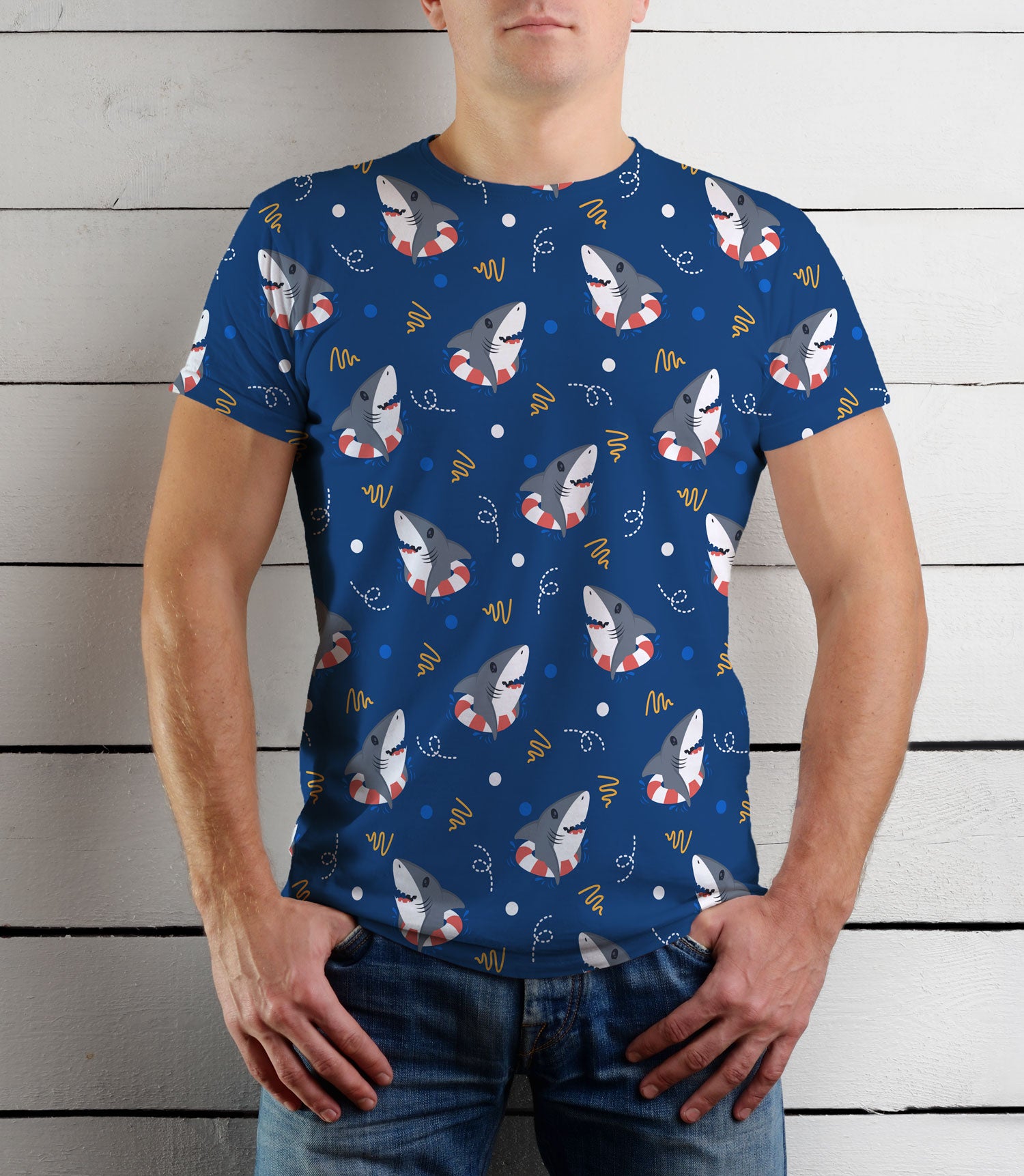 Men's T-shirt Sharks