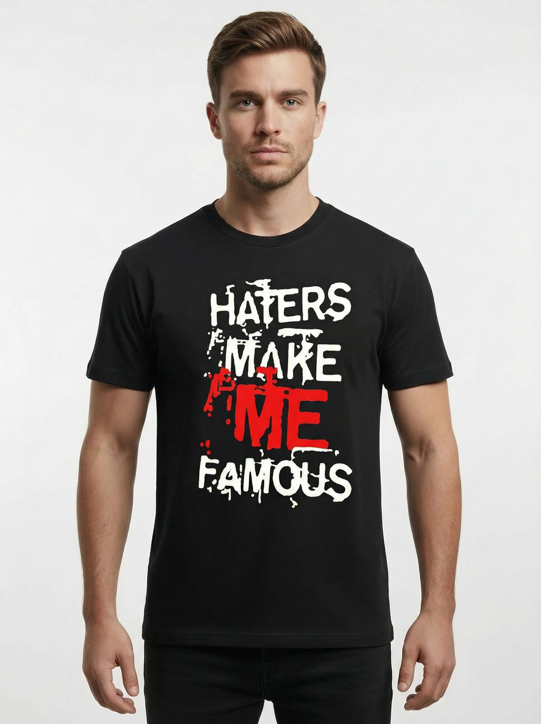 Мъжка тениска Haters | Уникални тениски | loromax.com