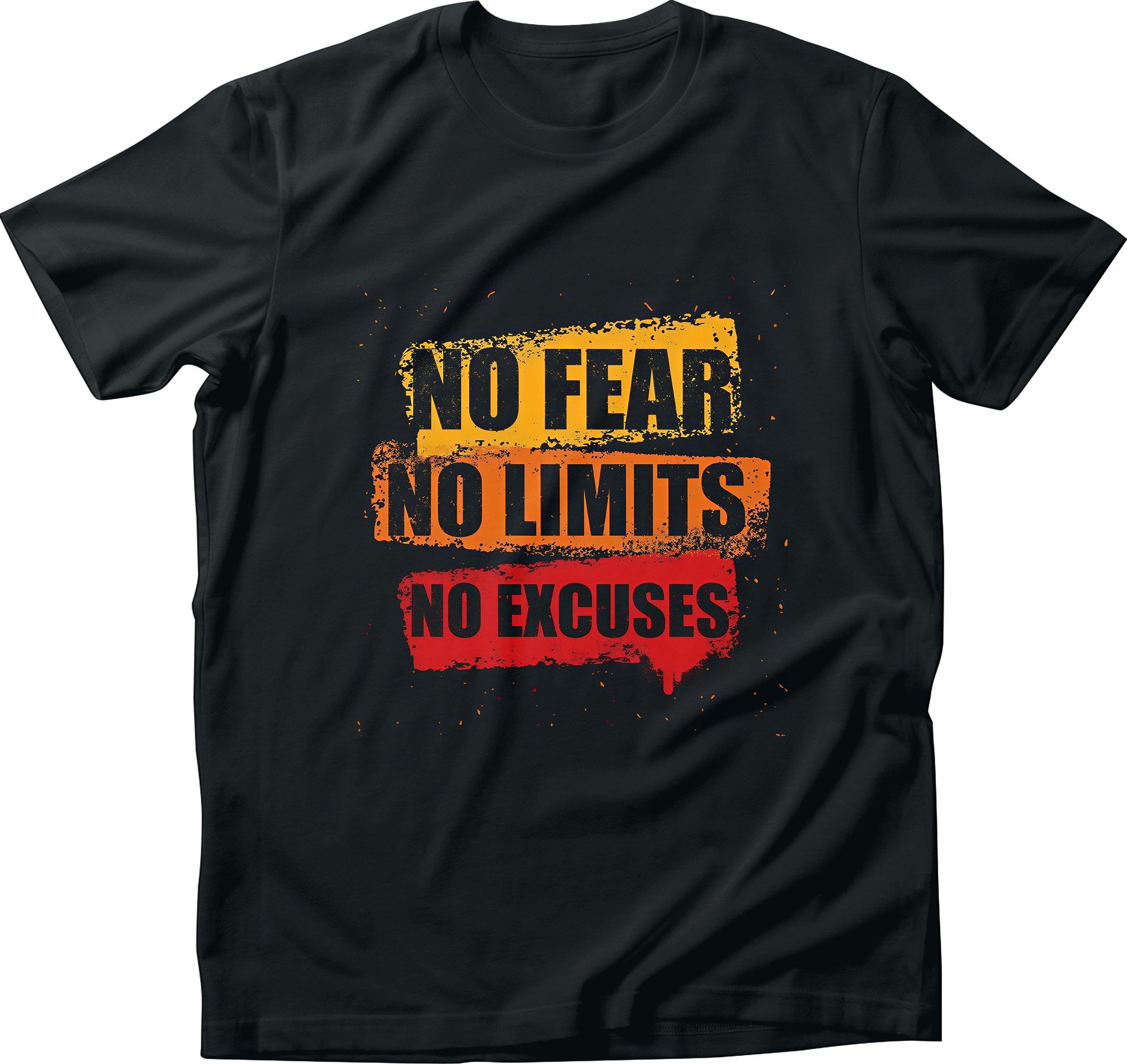 Men's T-shirt No excuses | Unique T-shirts | loromax.com