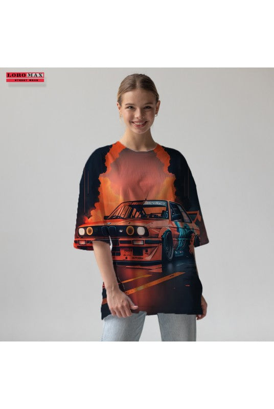 Дамска тениска oversize BMW