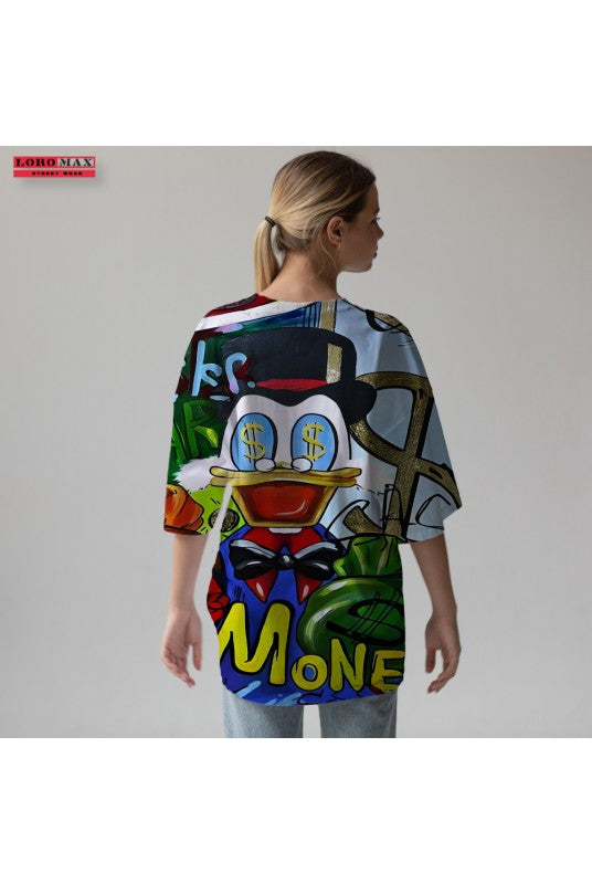 Дамска тениска oversize Donald Money