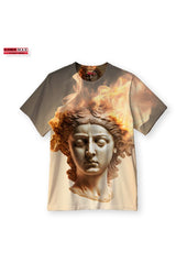 Дамска тениска oversize Goddess fire