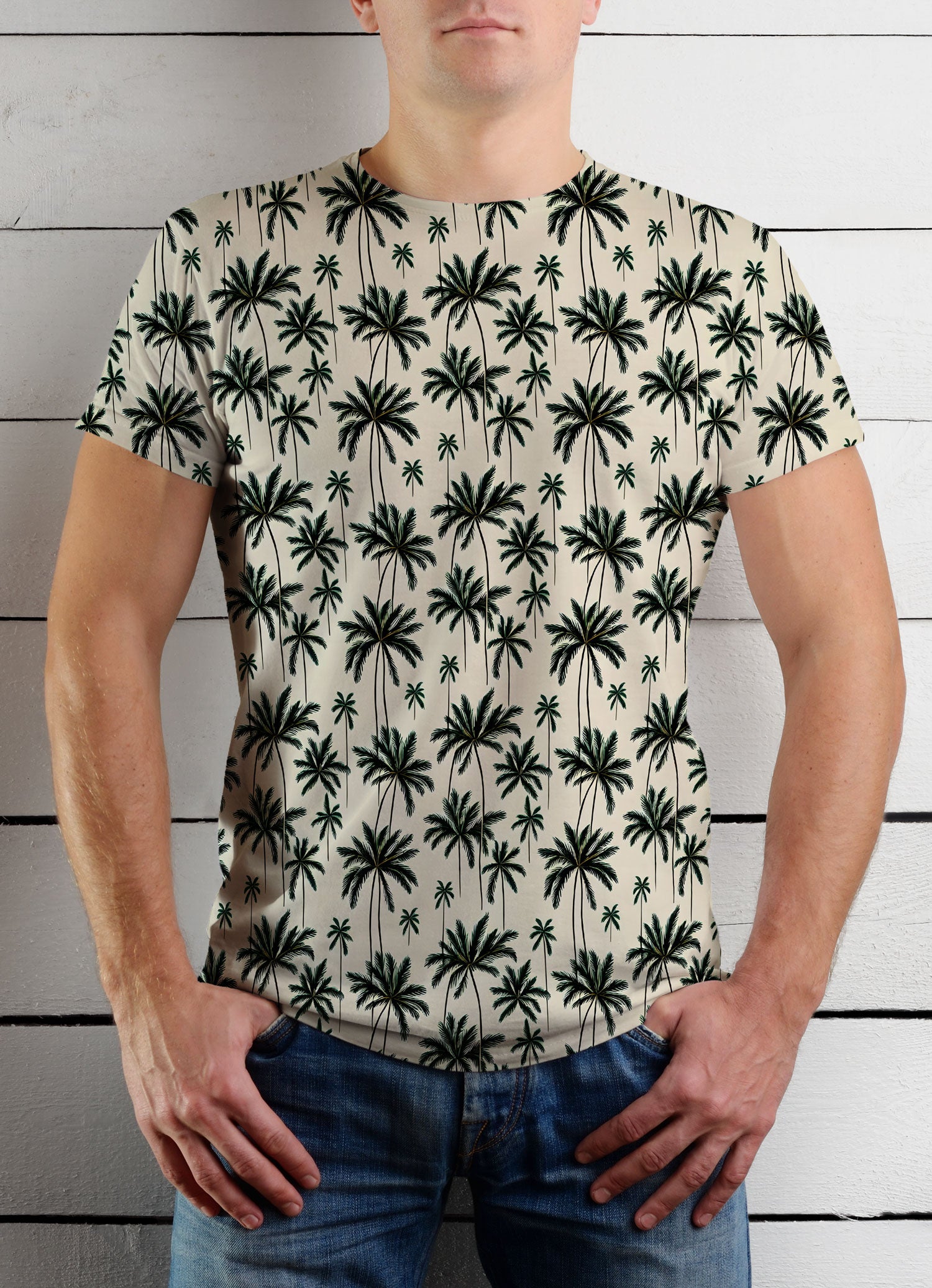 Мъжка тениска Palms