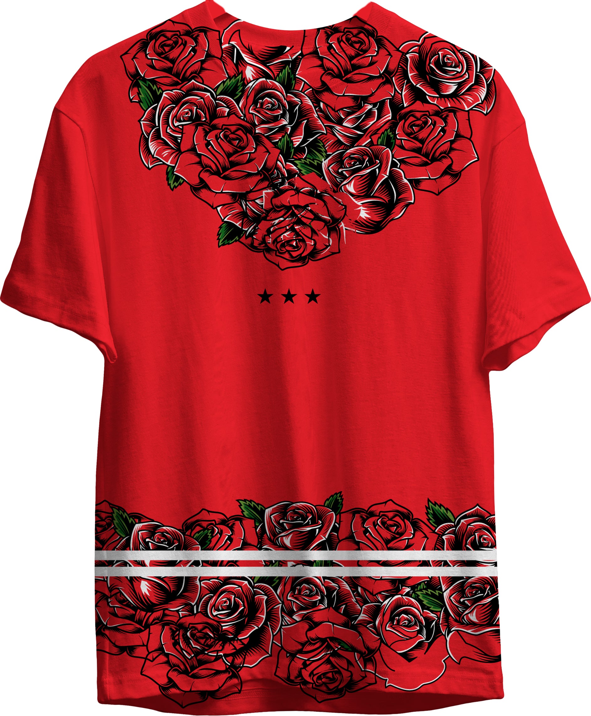 Мъжка тениска Red Roses | Уникални тениски | loromax.com