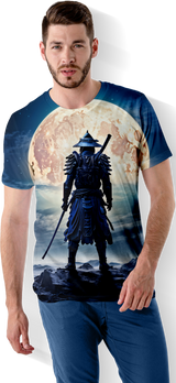 Мъжка тениска Samurai Moon