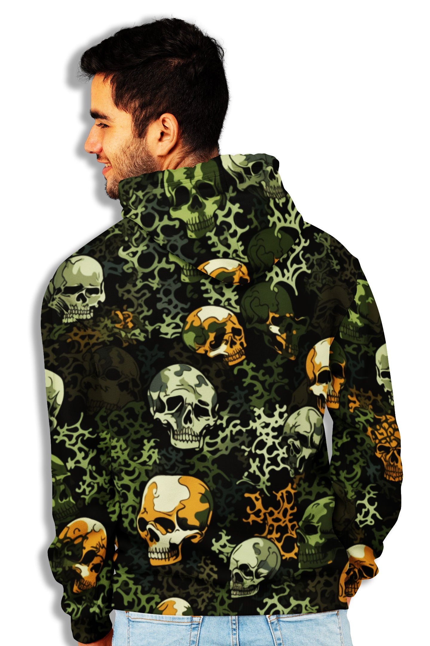 Мъжки суитшърт Skull Camouflage