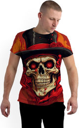 Мъжка тениска Skull Hat