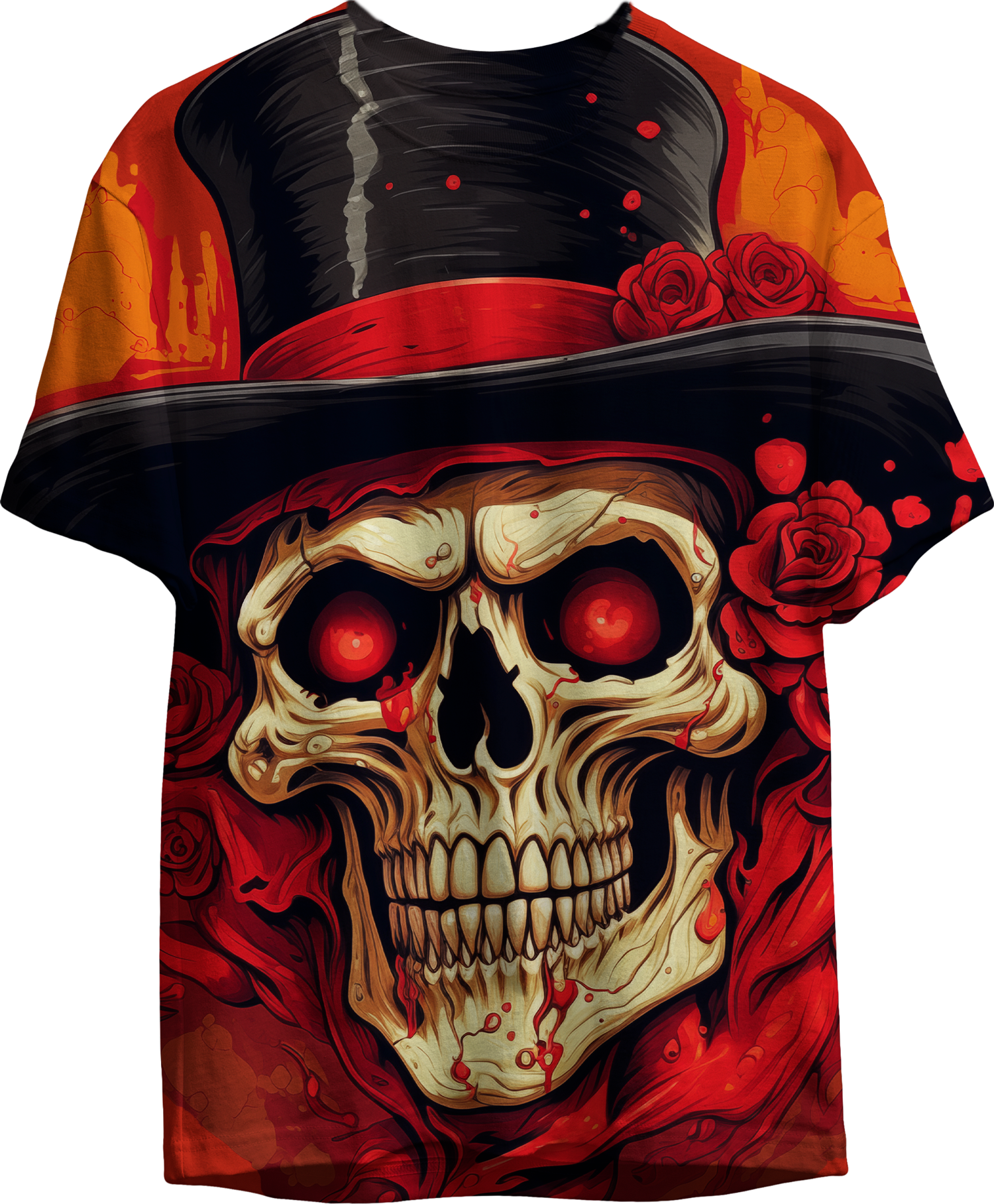 Мъжка тениска Skull Hat