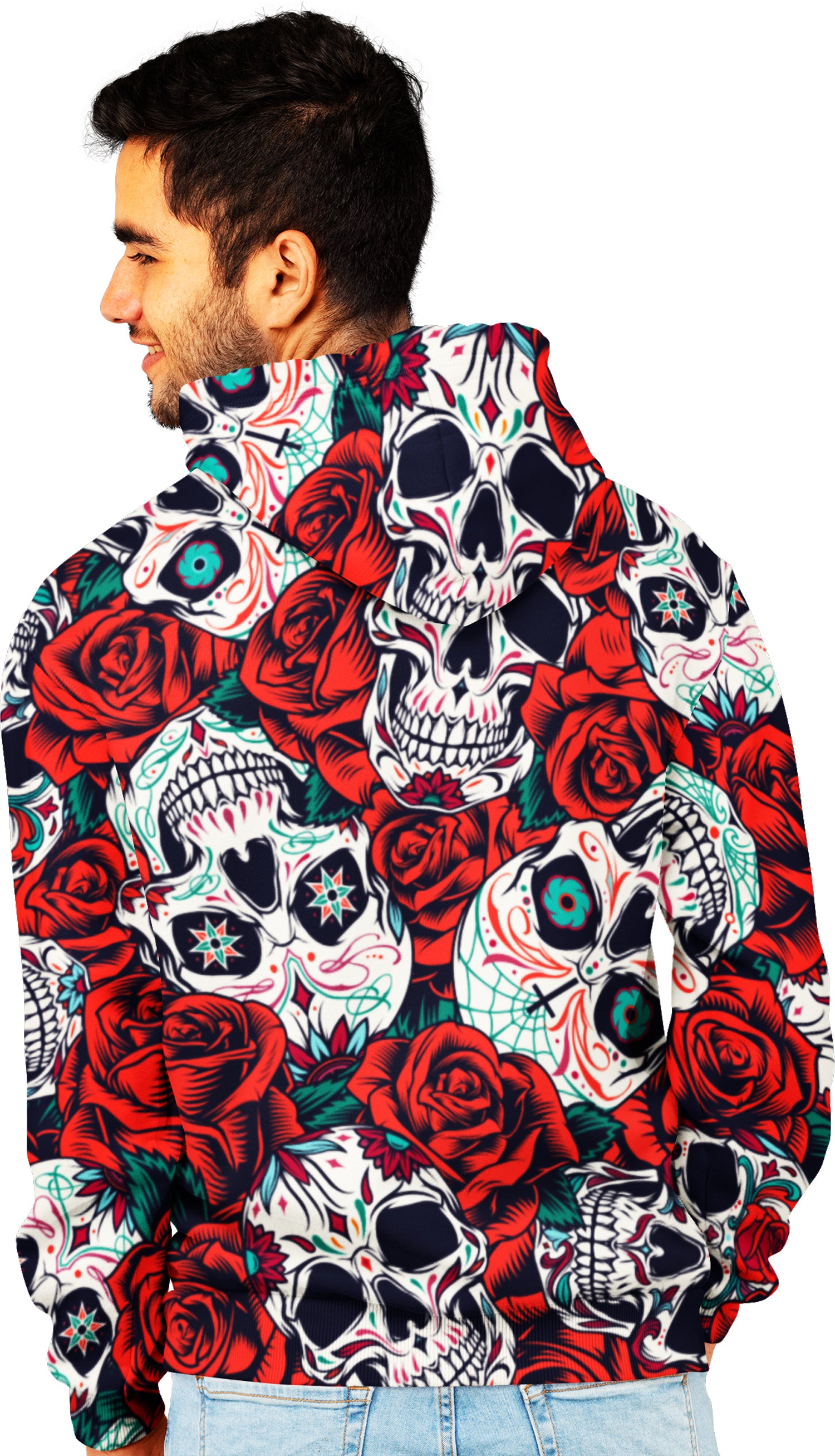 Мъжки суитшърт Skull and Roses