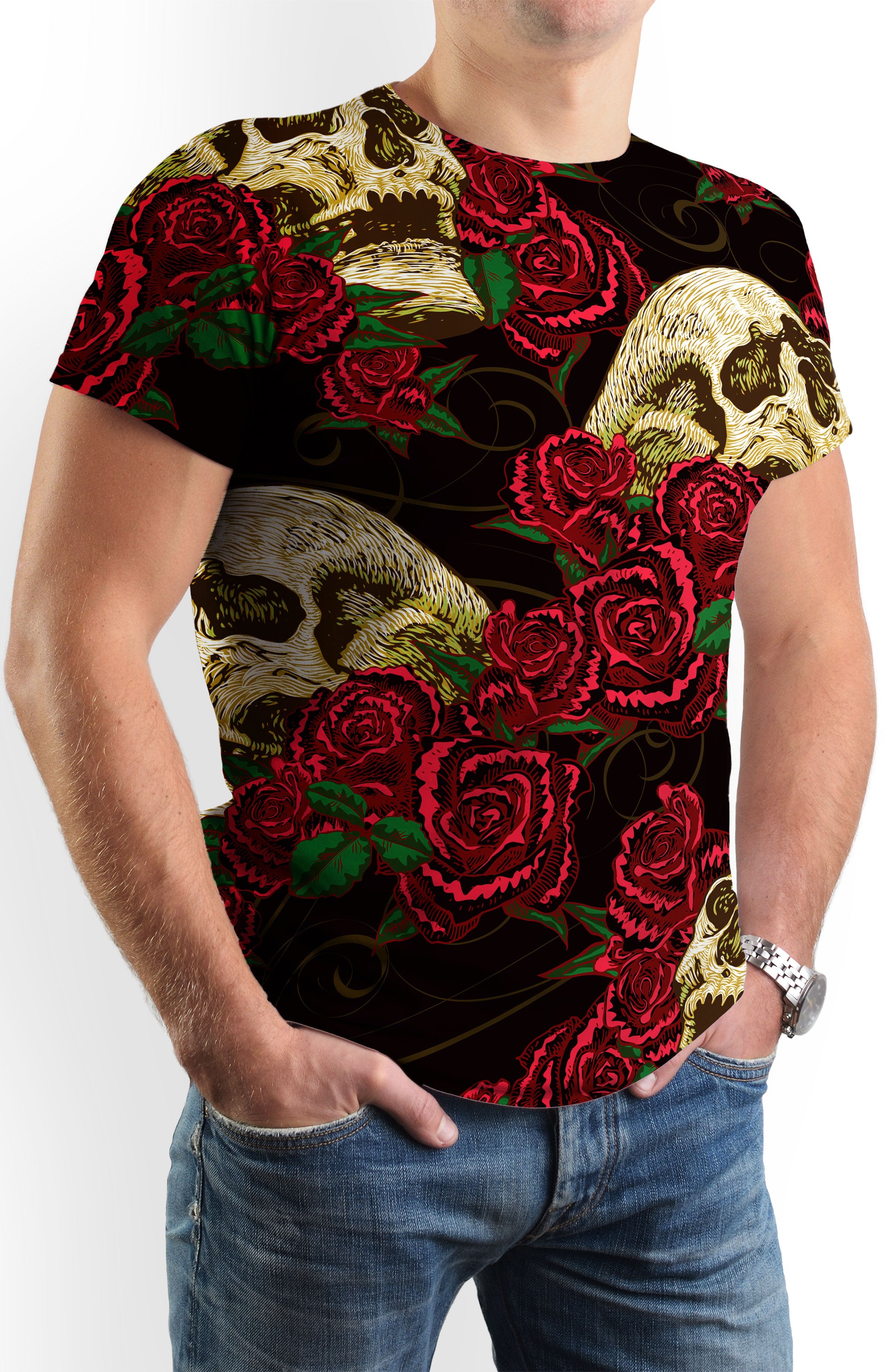 Мъжка тениска Skullrose