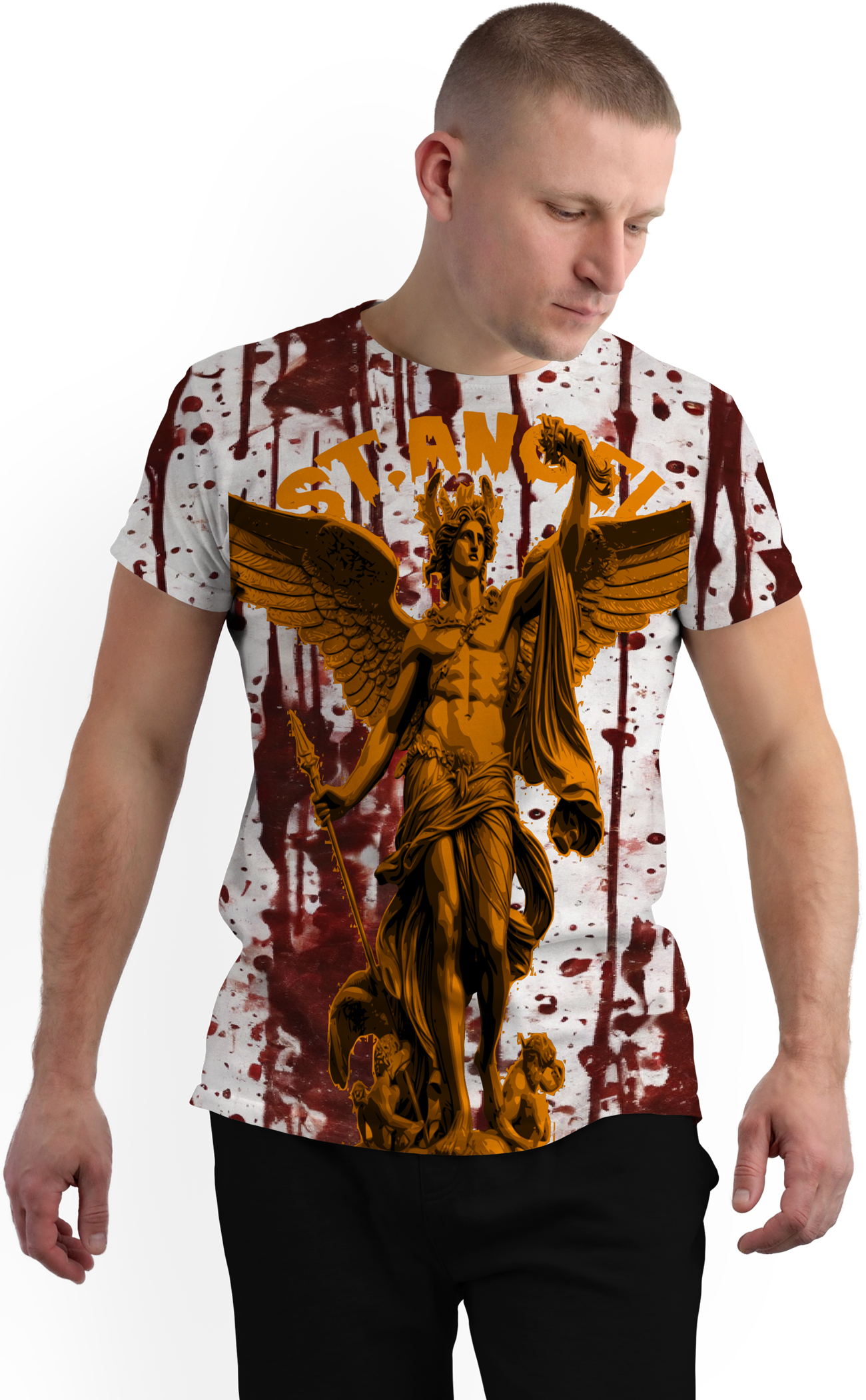 Мъжка тениска Angel
