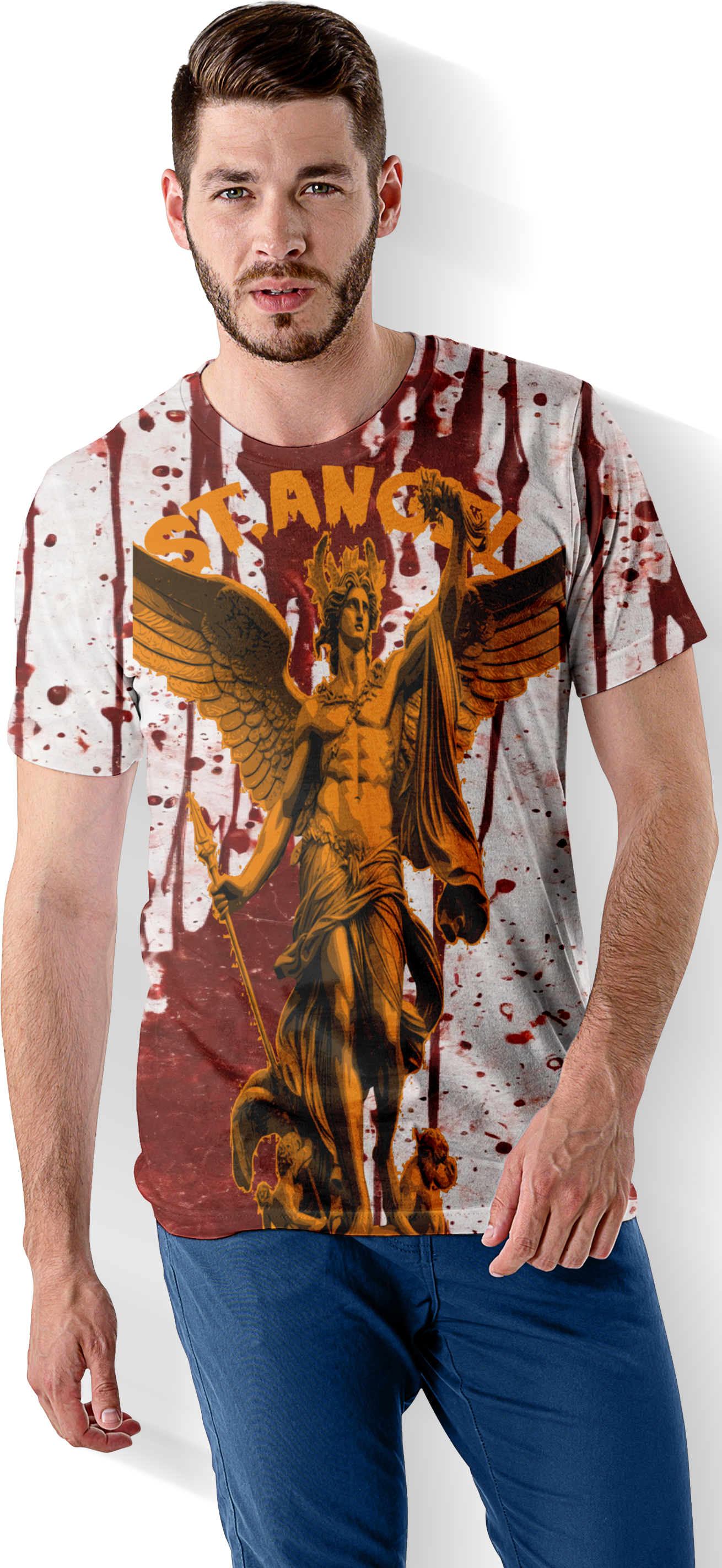 Мъжка тениска Angel