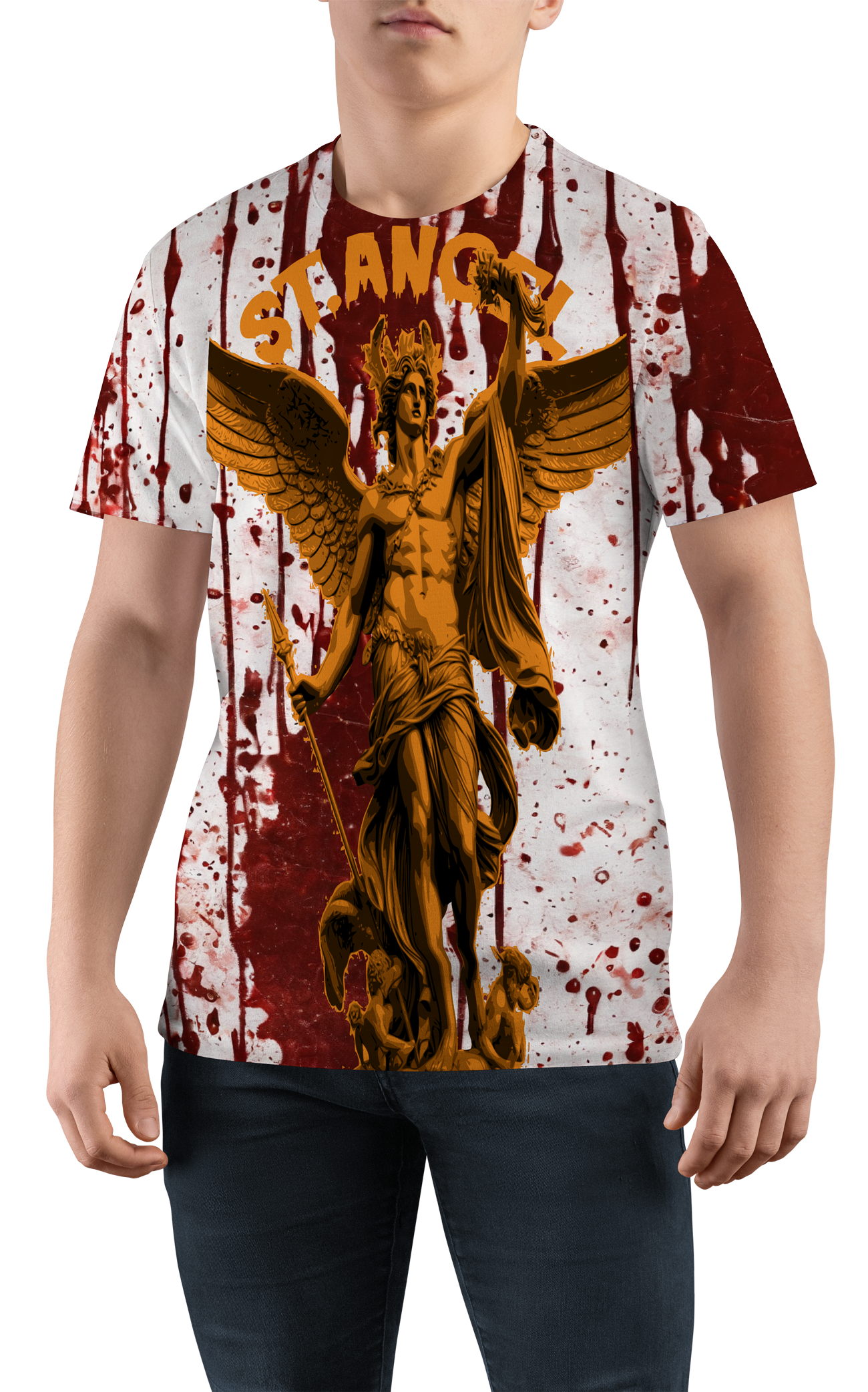 Мъжка тениска Angel