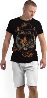Men's T-shirt Tiger Face